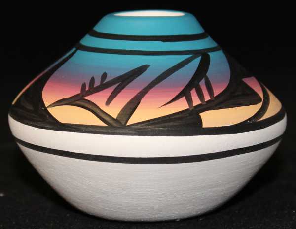 10036 Indian Rainbow 3 or smaller Mini Pot