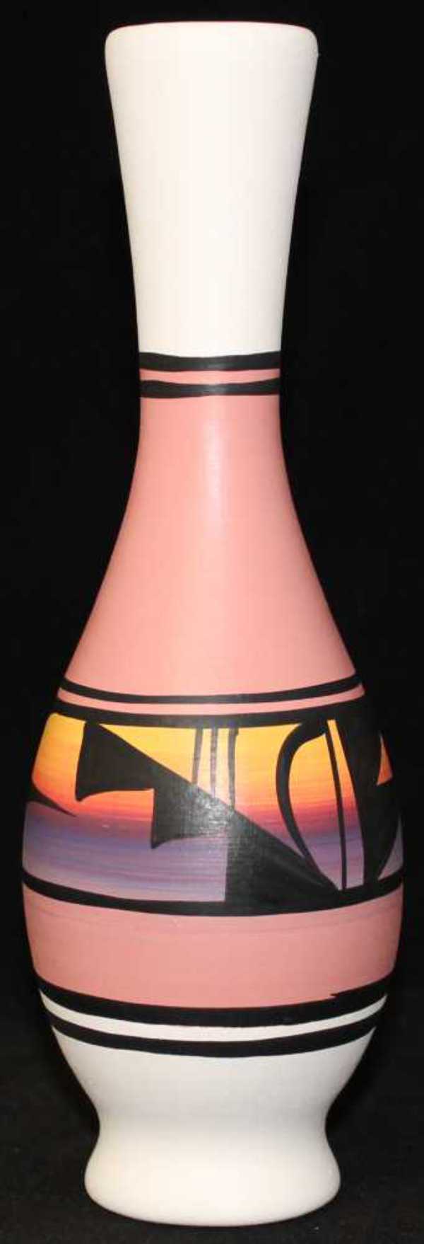 10050 Indian Rainbow 3 x 8 Inch Bud Vase