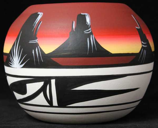 11089 Desert Rainbow 6 x 5 Bowl -