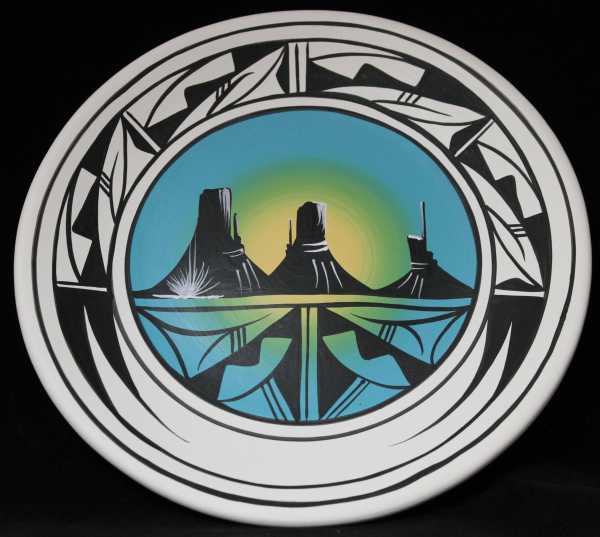 11150 Desert Rainbow 10 1/2 Plate
