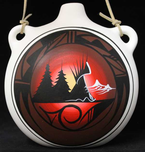 12040 Mountain Rainbow 7 1/2 x 7 1/2 Canteen