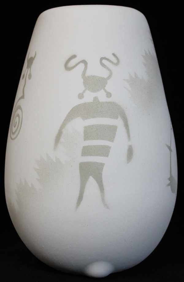 30091 Ancient Shadows 6 x 8 1/2 Vase