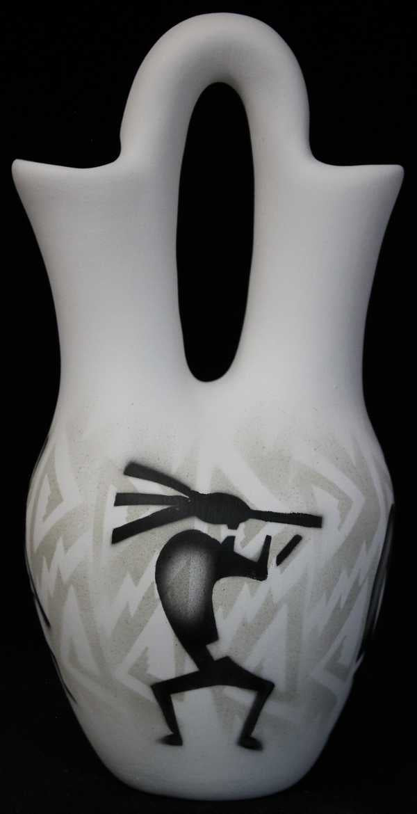 31018 Kokopelli Parade 5 1/2 x 10 1/2 Wedding Vase