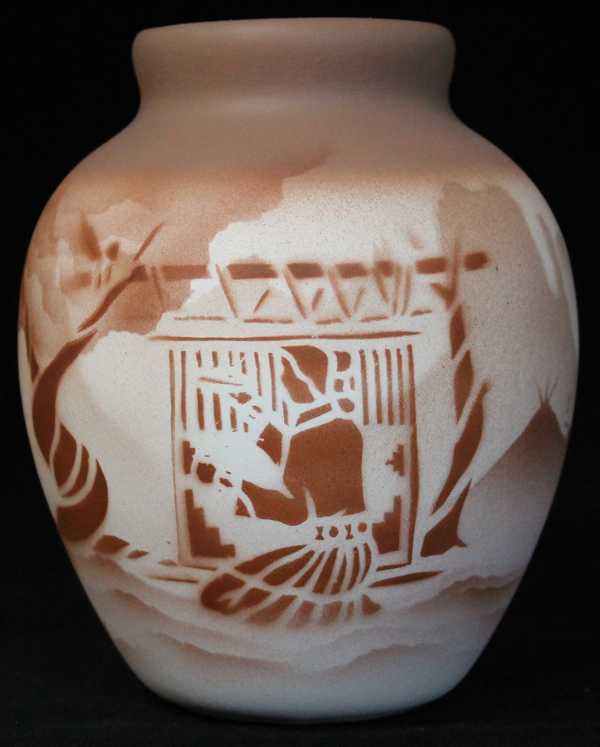 32084 Navajo Lifestyles 4 1/2 x 6 Jar