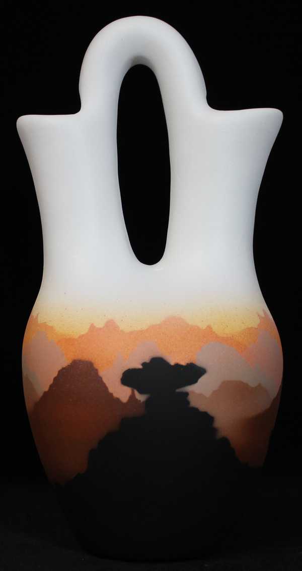 35018 Sunset Canyon 5 1/2 x 10 1/2 Wedding Vase