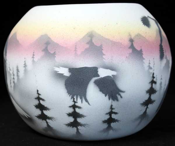 36089 Sacred Messenger 6 x 5 Bowl