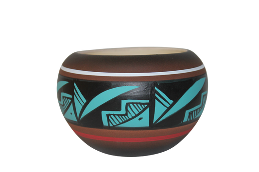 42017 Cindy Blackhorse ACCENTS 4 x 2 3/4 Bowl