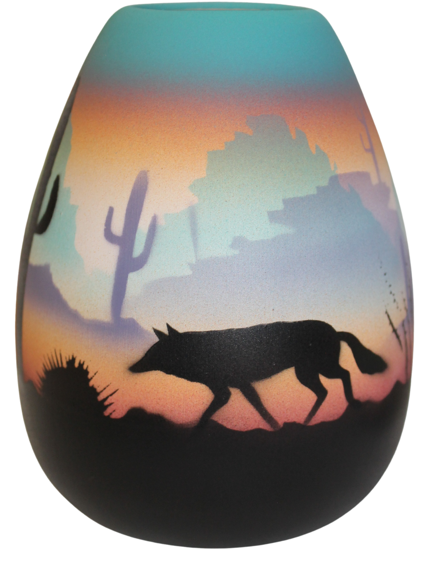 43015 Colorful Sonora Desert 4 x 5 1/2 Vase