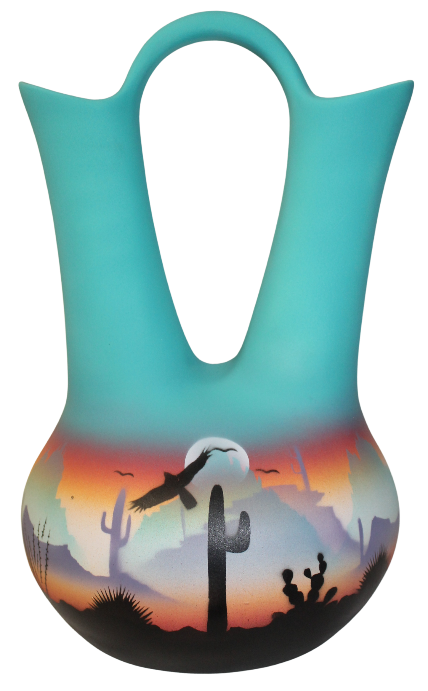 43065 Colorful Sonora 7 1/2 x 12 Wedding Vase