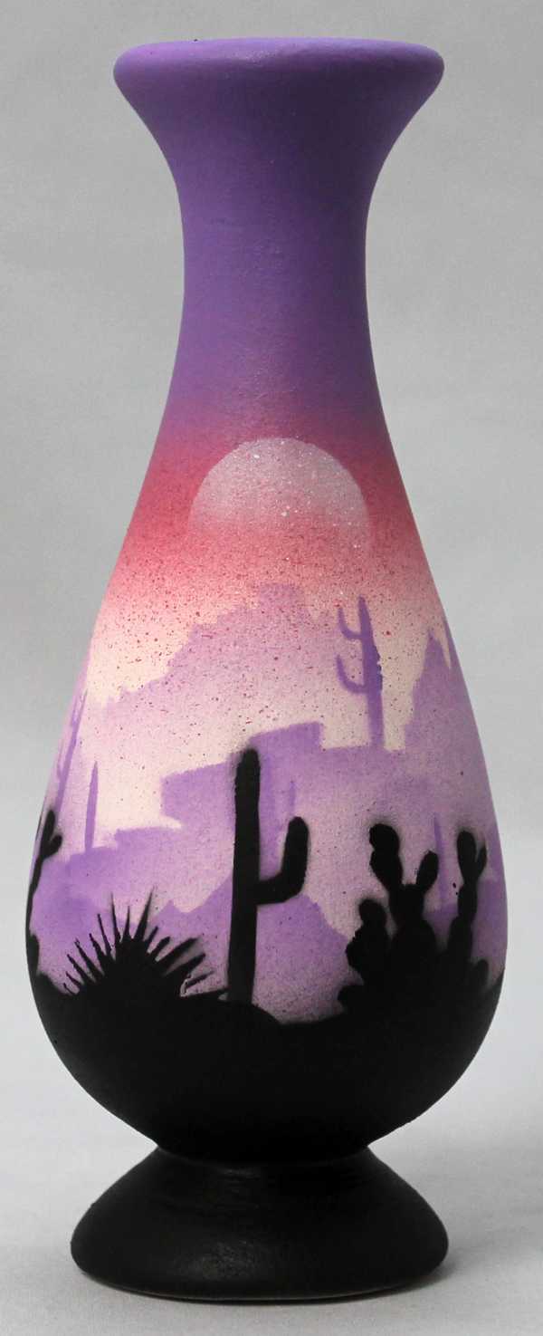45078 Purple Sonora Desert 2 1/2 x 6 Bud Vase