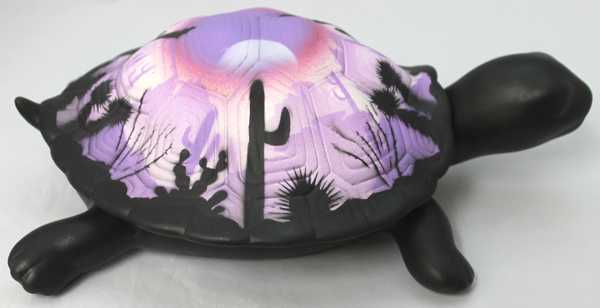 45105 Purple Sonora Desert 12 Turtle Box