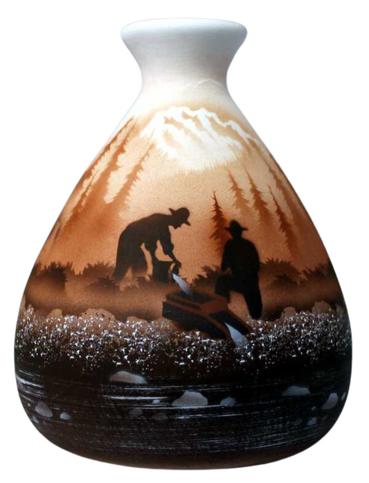 49029 Gold Country 6 x 8 Vase