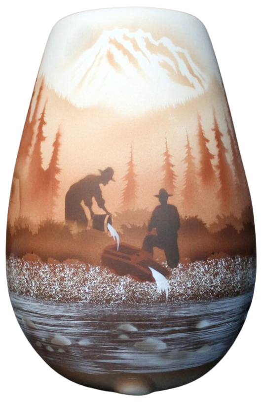 49091 Gold Country 6 x 8 1/2 Vase