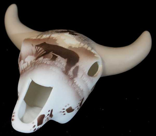 67115 Back Country Tracks Bear 6 Skull