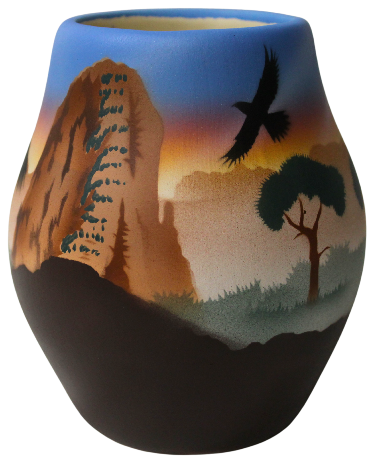 AL021 Angels Landing 4 1/2 x 5 1/2 Vase