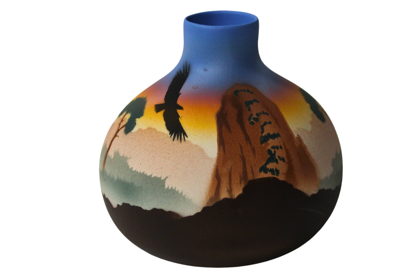 AL083 Angels Landing 3 1/2 x 3 1/2 Ball Vase