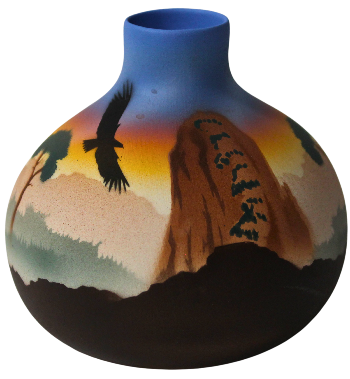 AL083 Angels Landing 3 1/2 x 3 1/2 Ball Vase