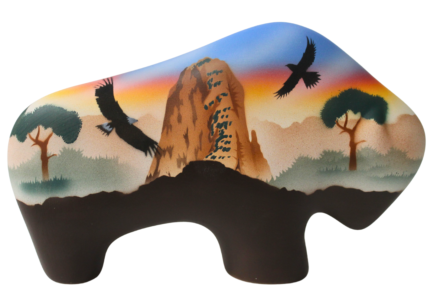 AL151 Angels Landing 3 x 3 Ornament