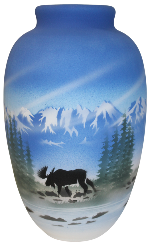 AR033 Alaska Range 6 x 10 Ginger Jar