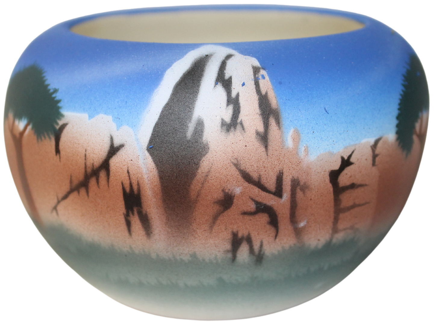 GWT017 Great White Throne 4 x 2 3/4 Mini Bowl