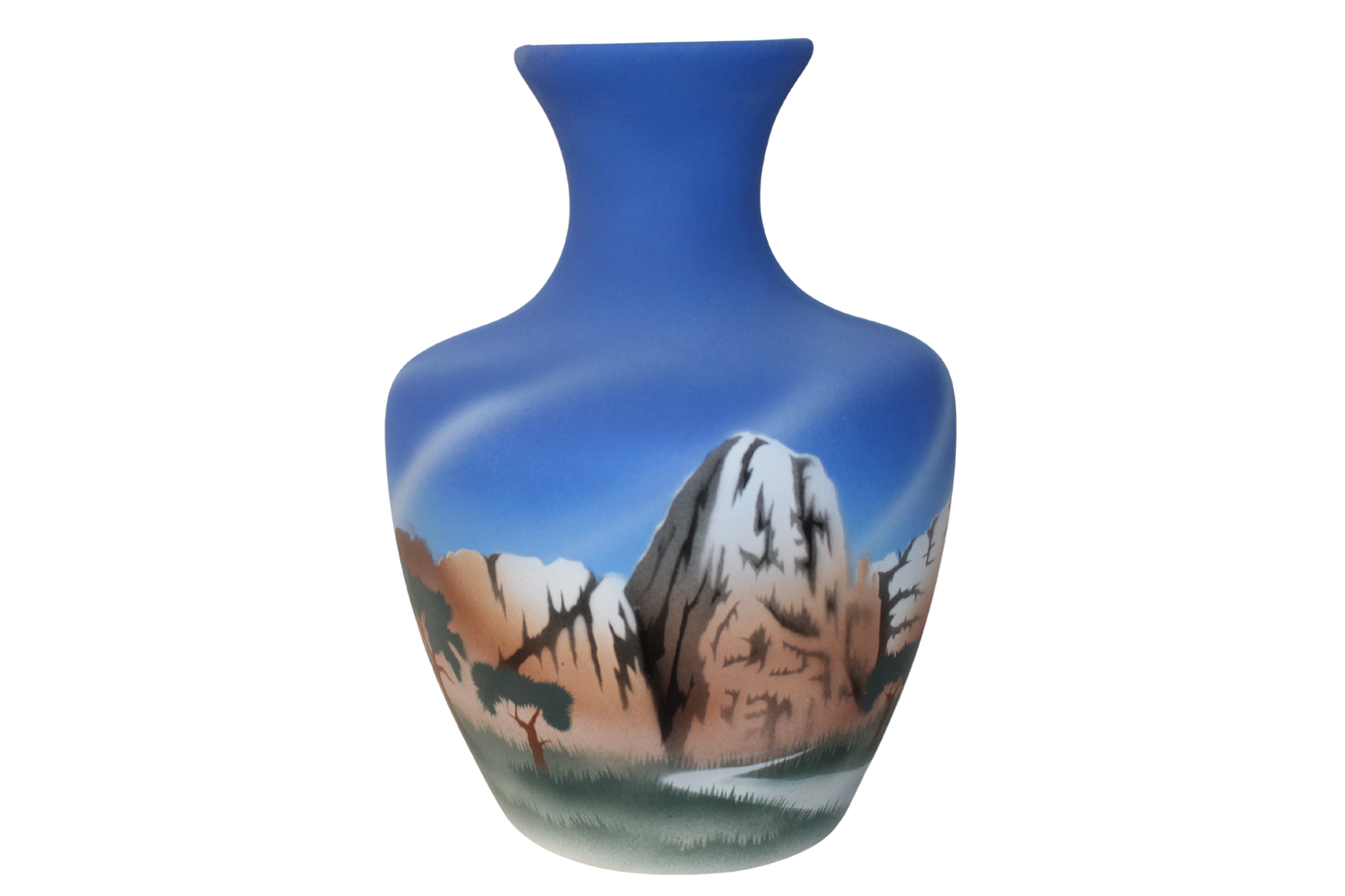GWT043 Great White Throne 6 1/2 x 9 1/2 Vase