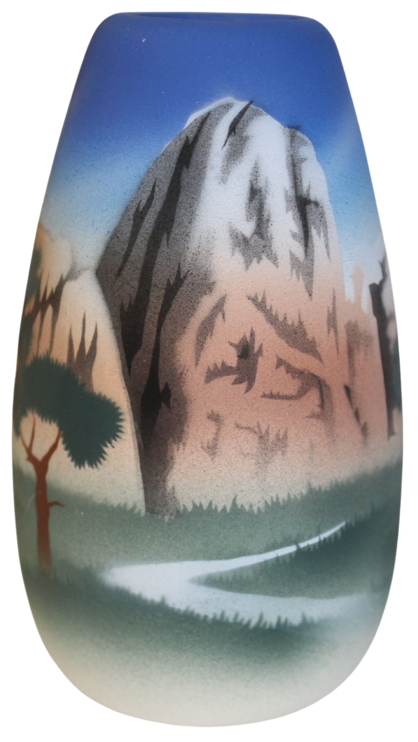 GWT047 Great White Throne 3 x 5 1/2 Vase