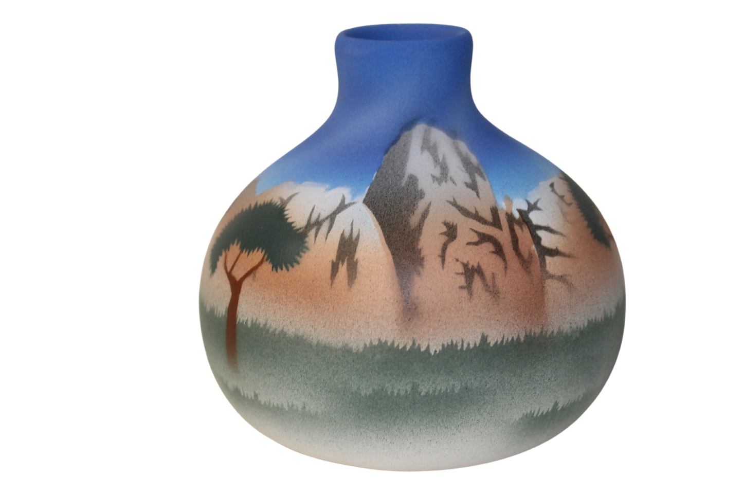 GWT083 Great White Throne 3 1/2 x 3 1/2 Ball Vase