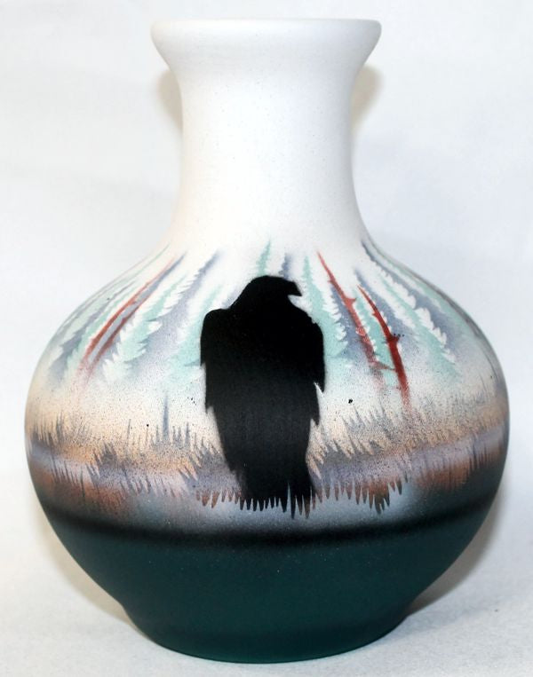 MTM1 Morning Mist -Elk 4 1/2 x 6 Vase