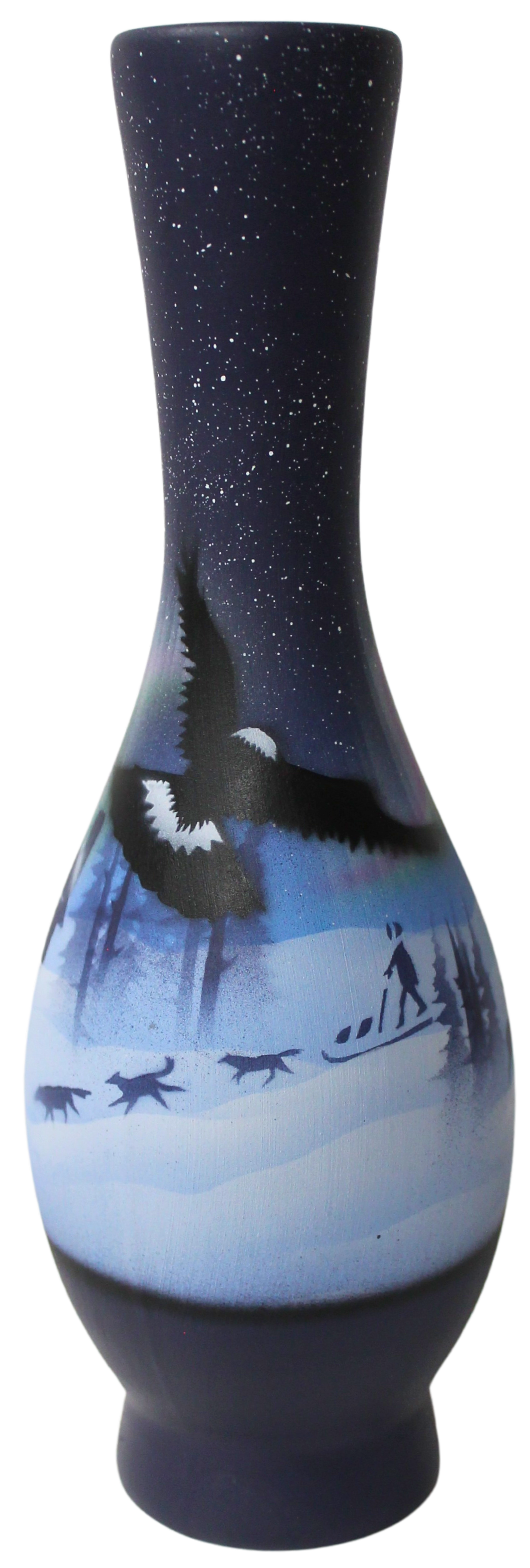 NLM4 Northern Lights 3 x 8 Bud Vase