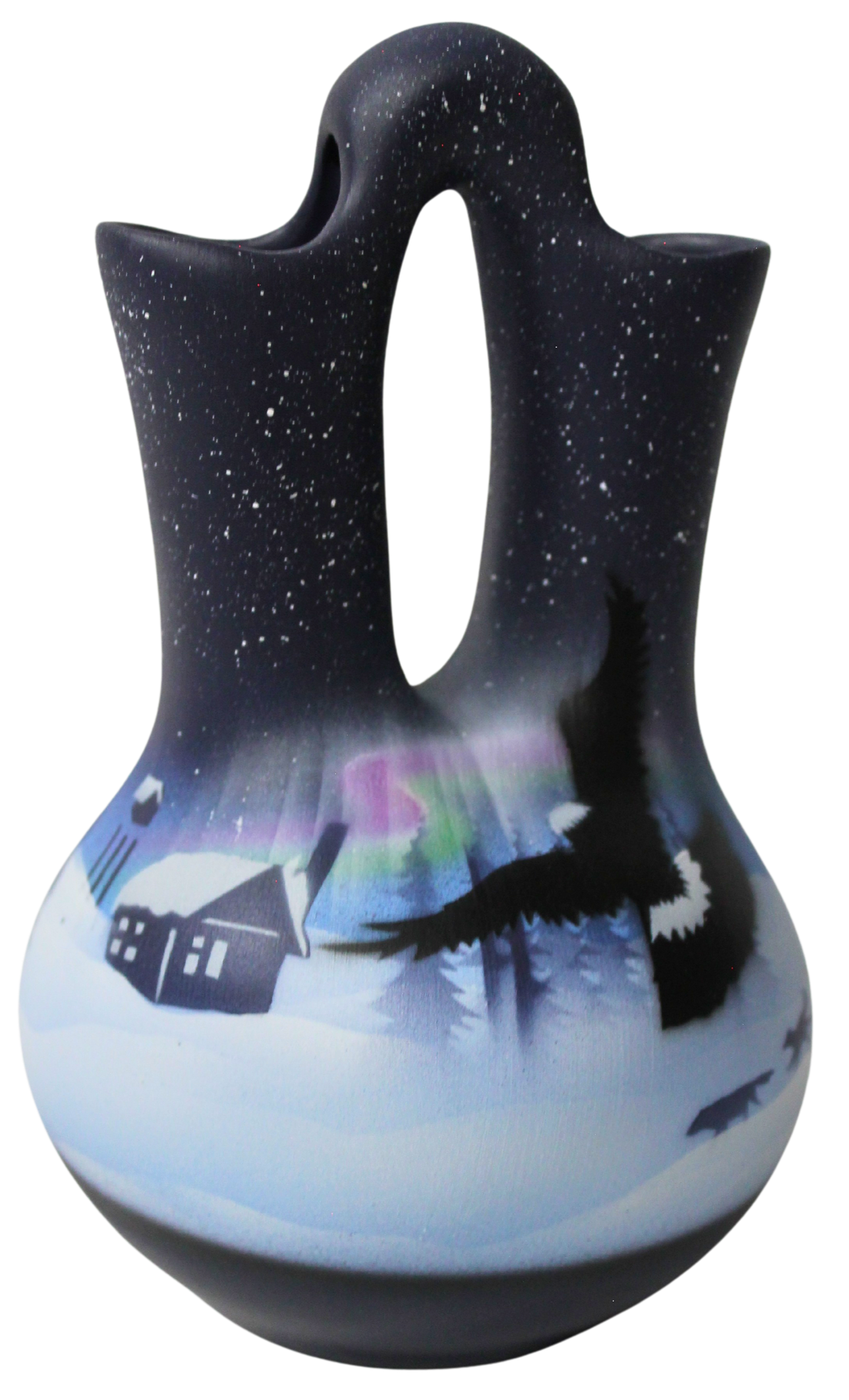 NLM7 Northern Lights 4 1/2 x 7 Wedding Vase