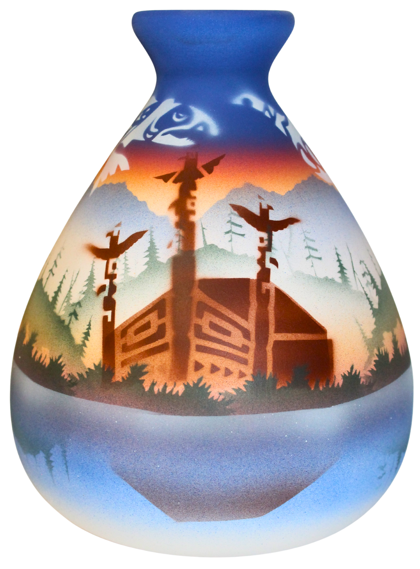 TS029 Totem Spirit 6 x 8 Vase