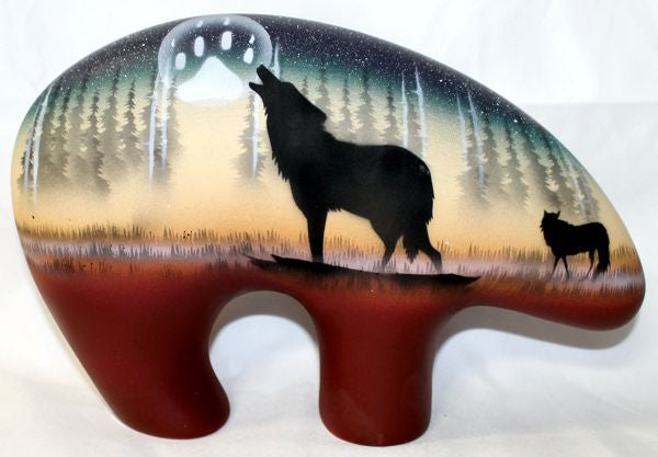 WSSB Woodland Shadows - Wolf 5 1/2 Small Bear