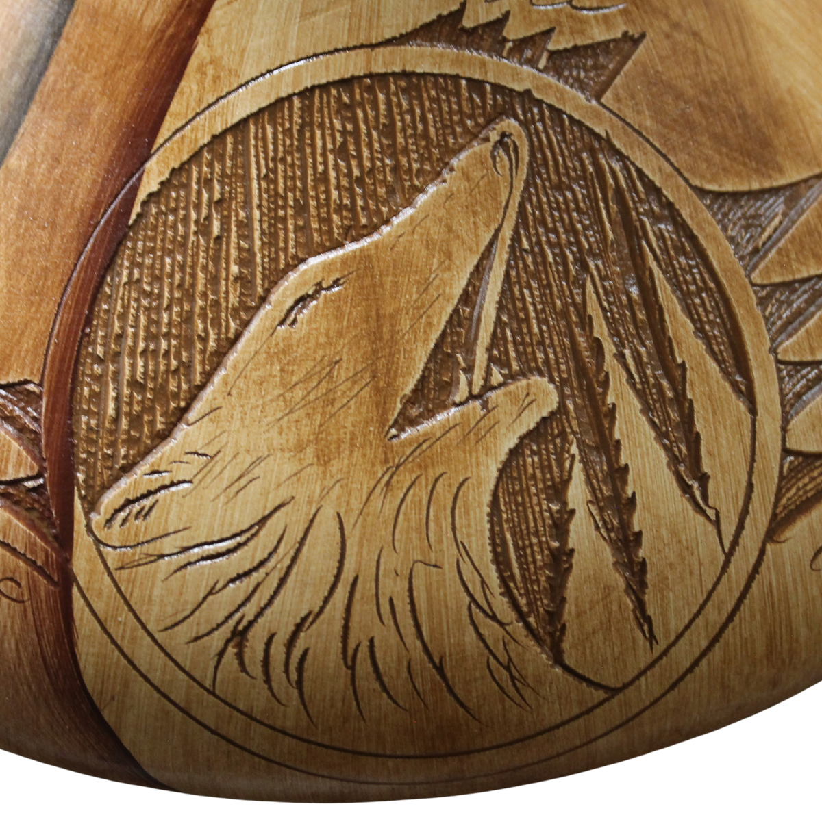 Dwayne Blackhorse Wood Look Pottery - PP L
