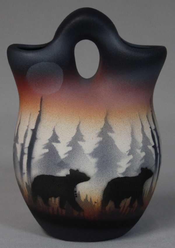BVB7 Bear Valley 3 x 4 Wedding Vase