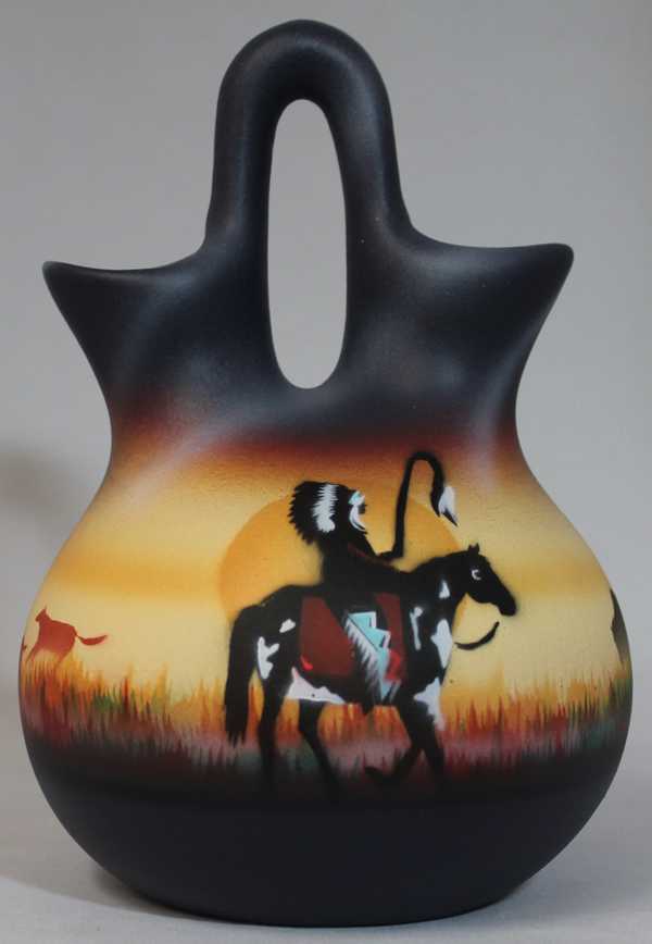 CHL7 Proud Chief 5 1/2 x 8 Wedding Vase