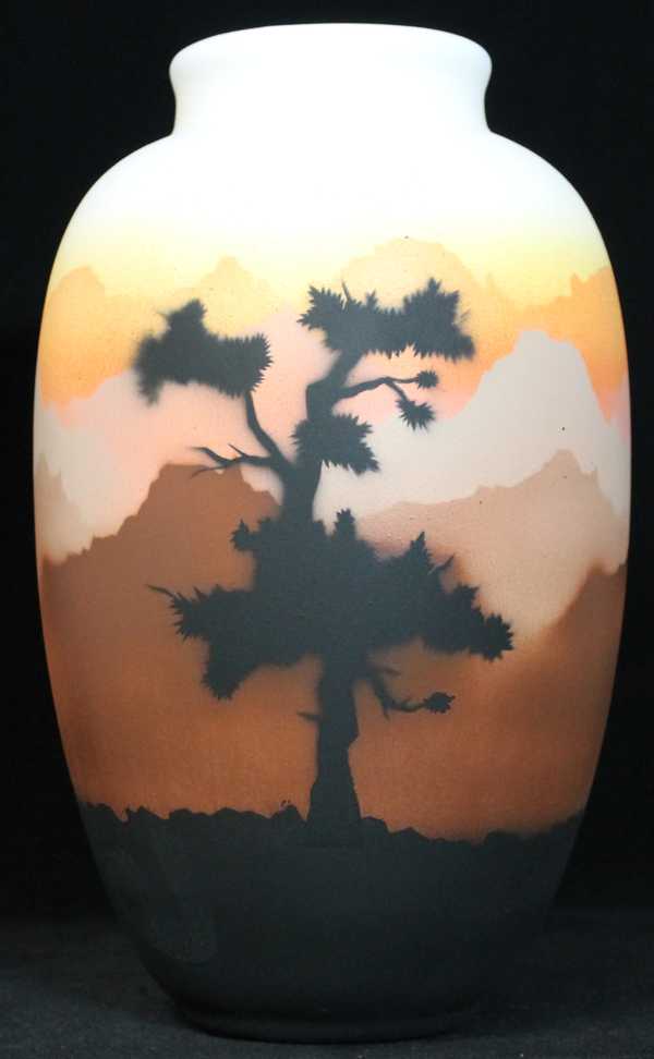 35033 Sunset Canyon  6 x 10 Ginger Jar