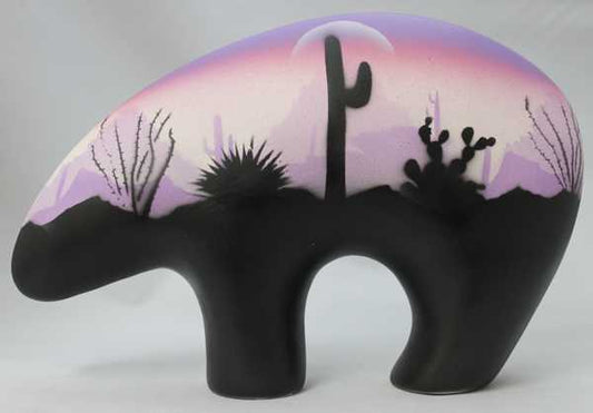 45106 Purple Sonora Desert  5 1/2" Small Bear