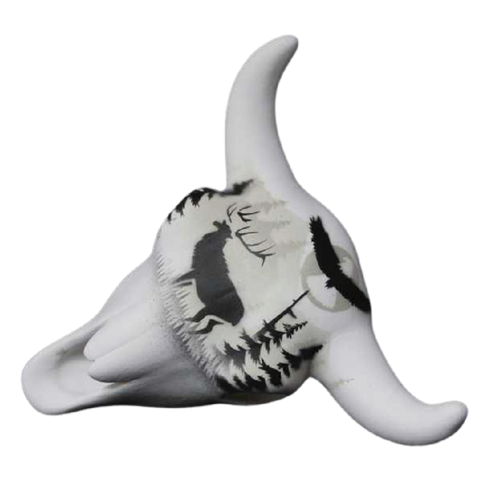 63115 High Country Tracks Elk 6" Skull