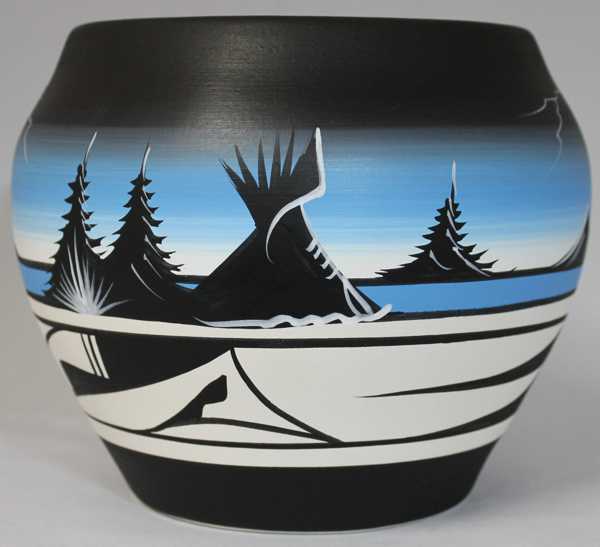 23051 Mountain Storm 7 x 6 Bowl