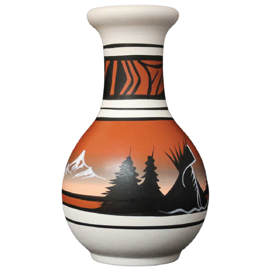 12013 Mountain Rainbow 3 1/2 x 8 Bud Vase