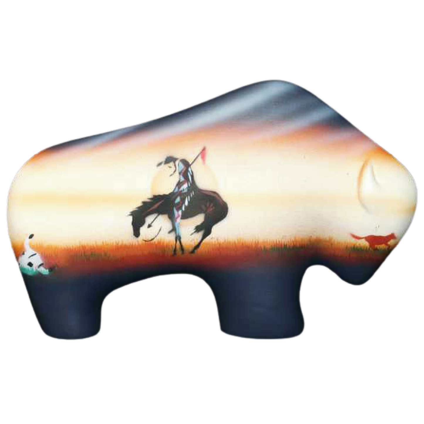 ETMB End of the Trail 9" Medium Buffalo