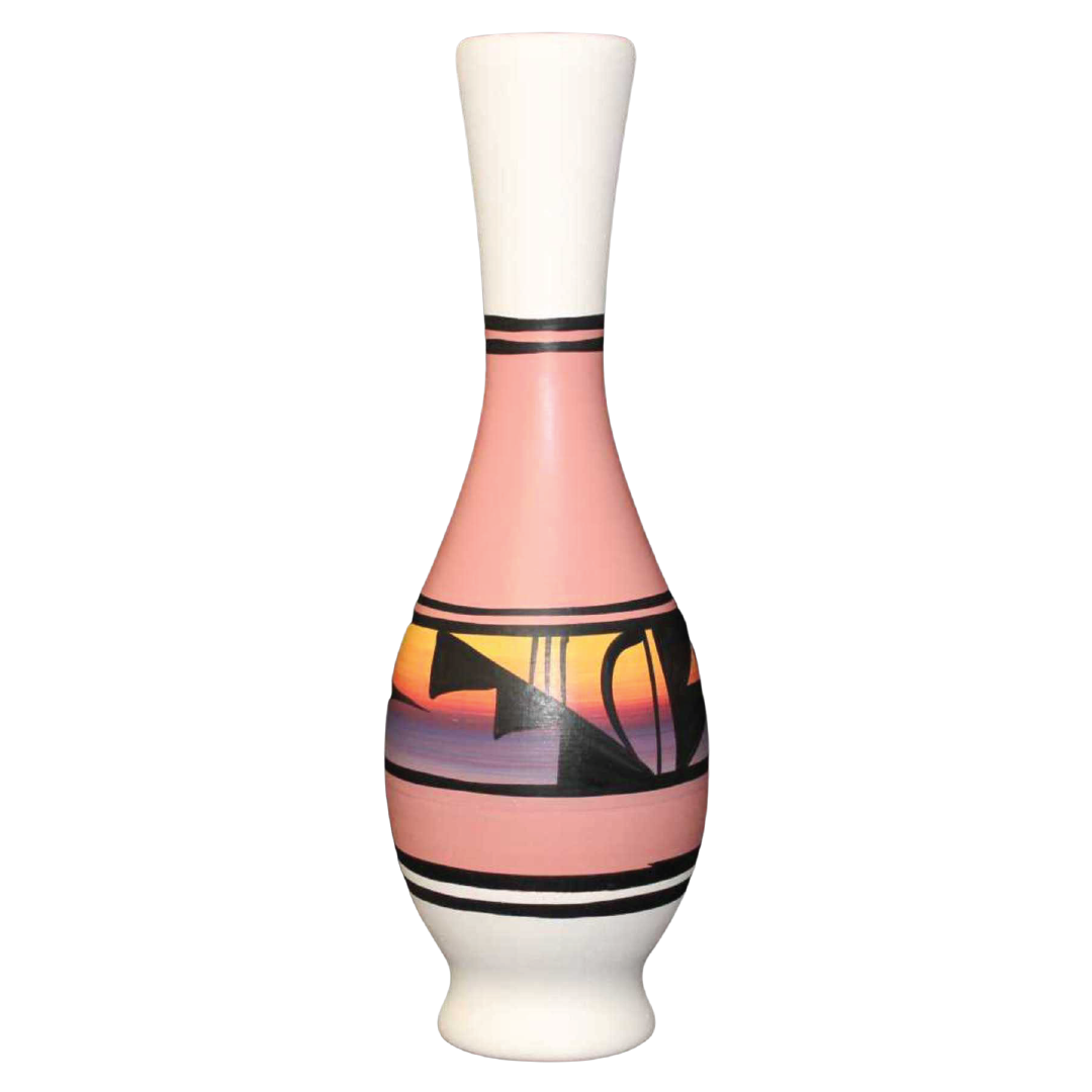10050 Indian Rainbow 3 x 8 Inch Bud Vase