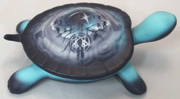 38104 Native Dream  7" Turtle Box