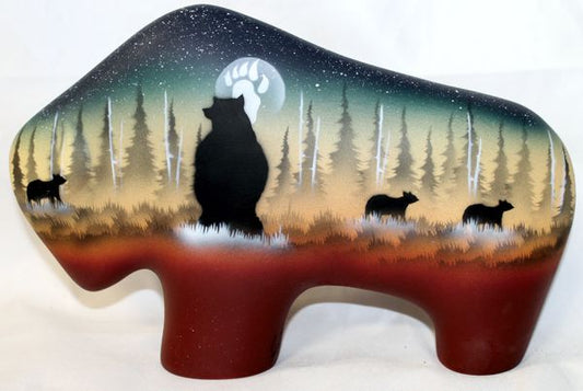 39157 Woodland Shadows - Bear 12" Big Buffalo