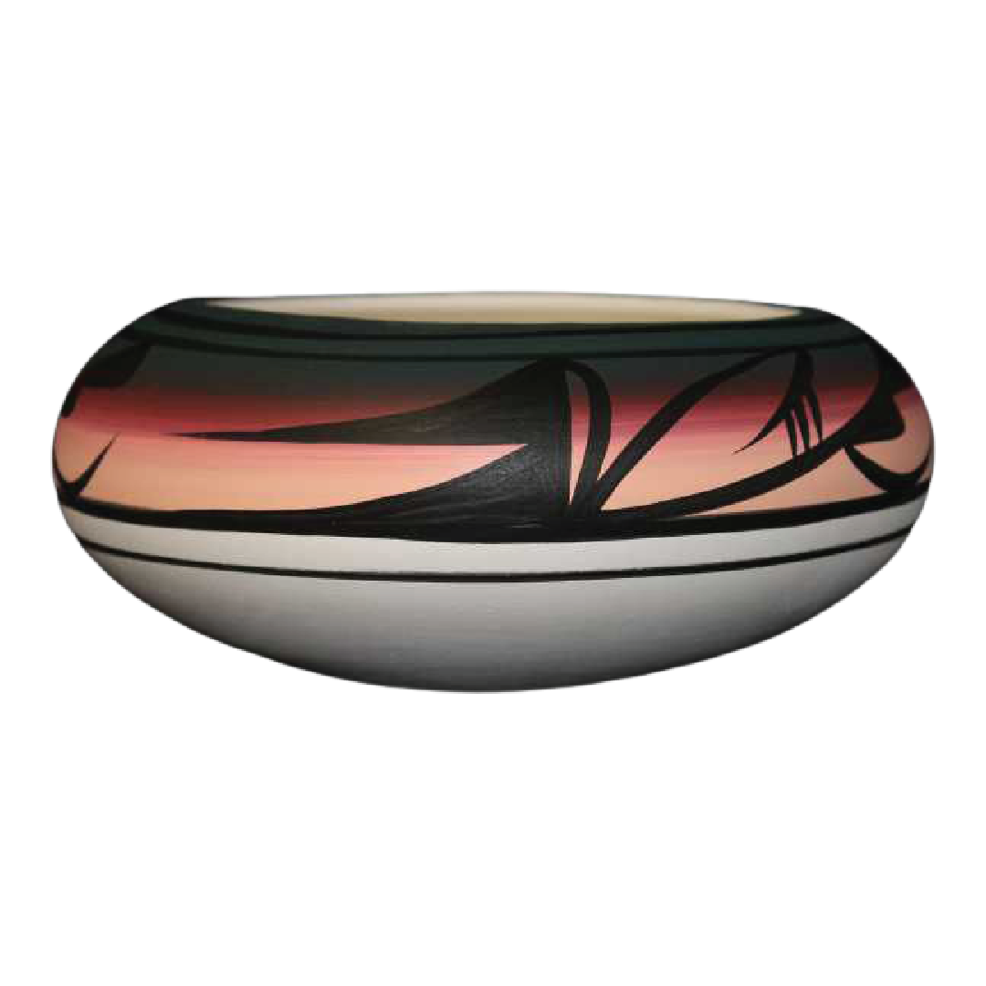 10068 Indian Rainbow  8 x 3 1/2 Inch Bowl