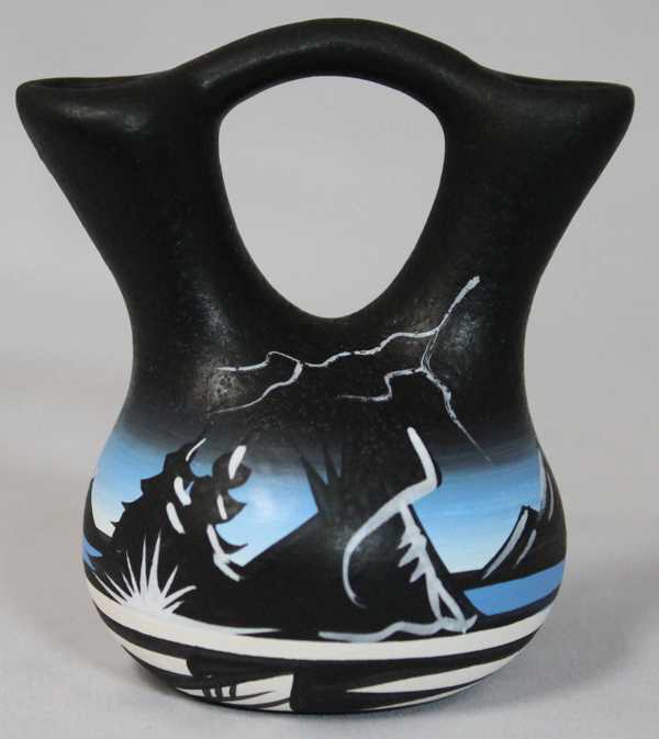 23054 Mountain Storm 2 3/4 x 3 Wedding Vase