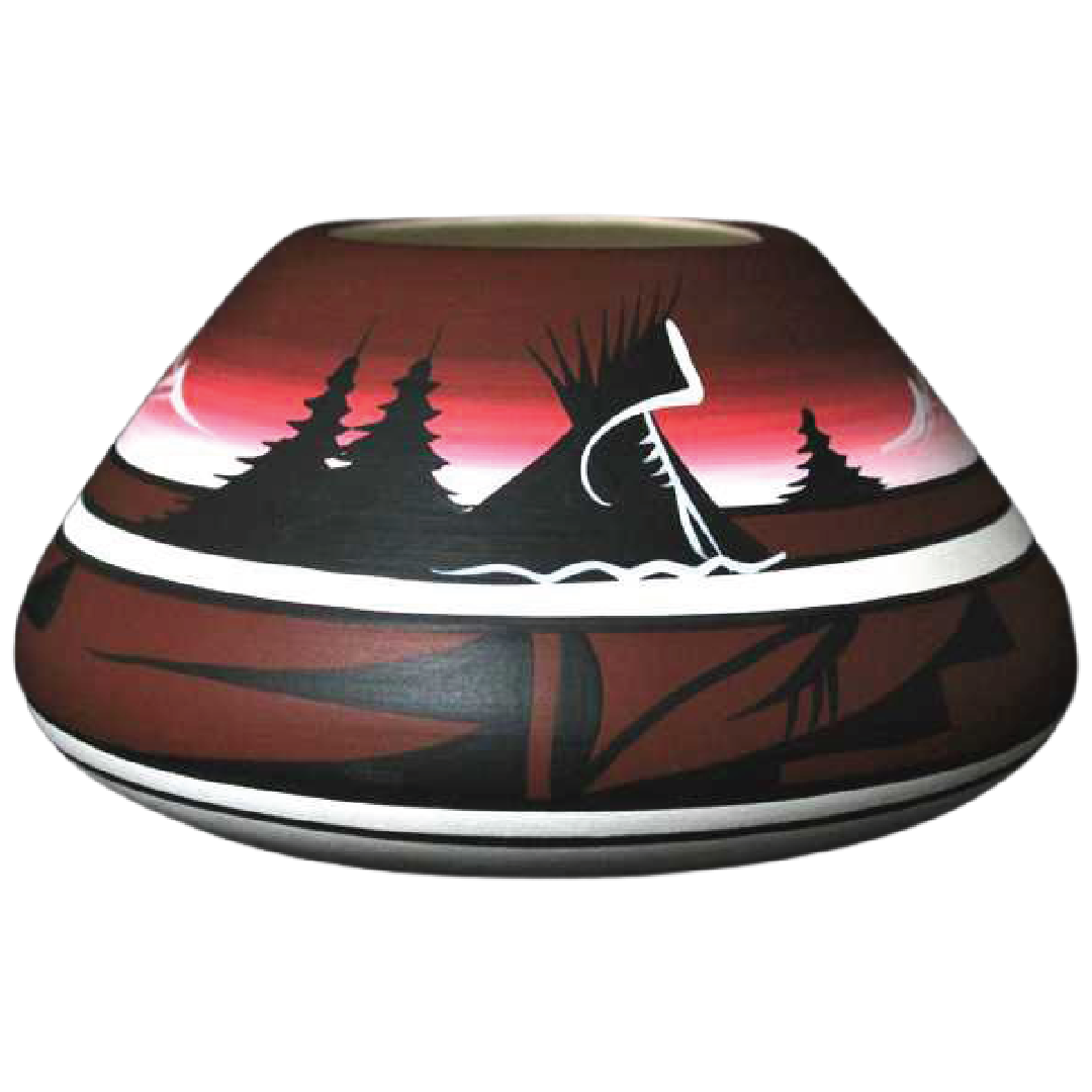 12005 Mountain Rainbow  8 x 4 Bowl