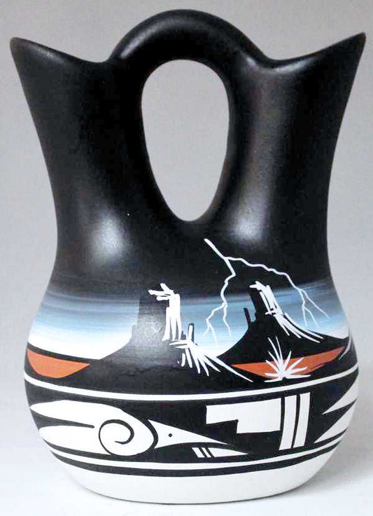 20025 Desert Storm 5 1/2 x 8 Wedding Vase
