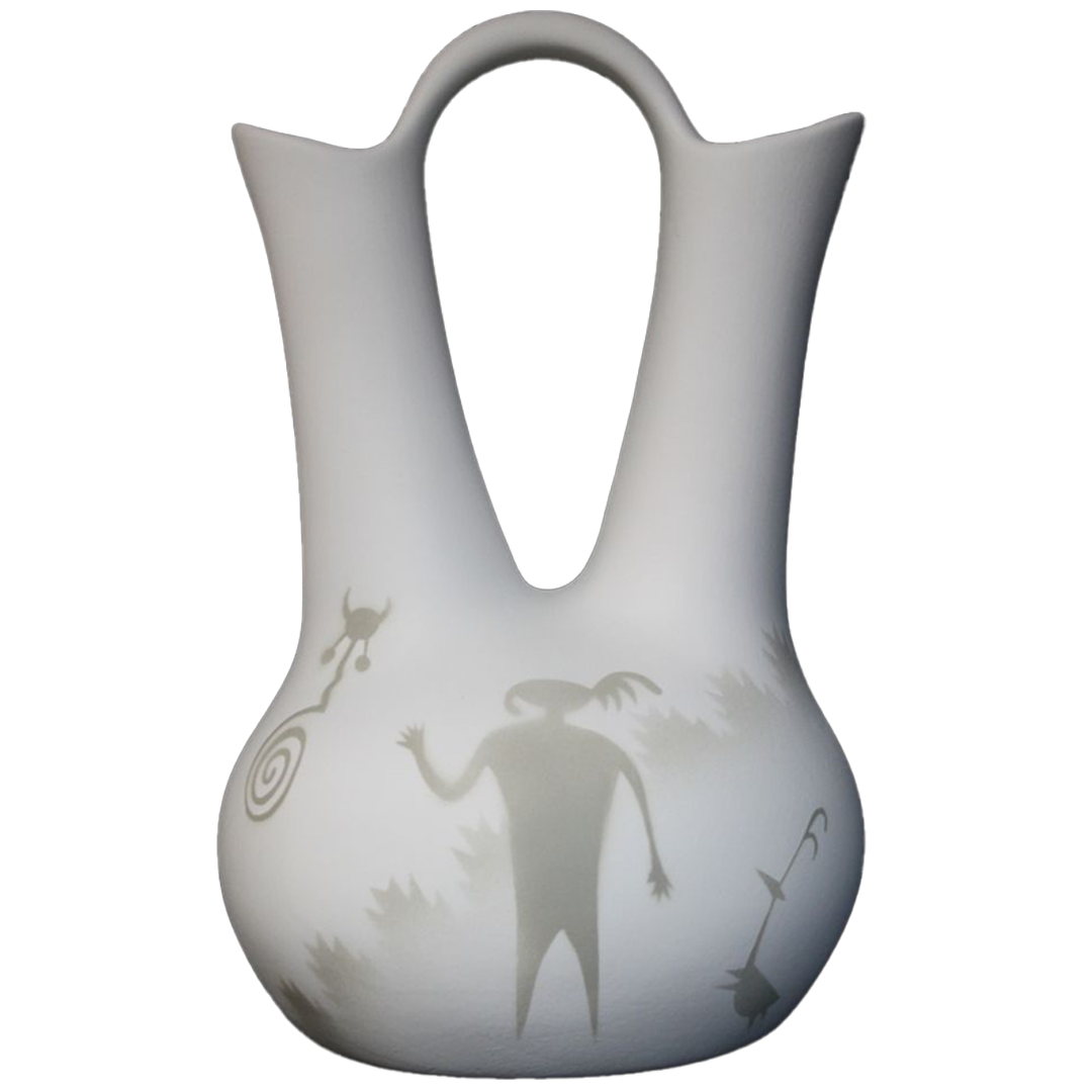30065 Ancient Shadows 7 1/2 x 12 Wedding Vase