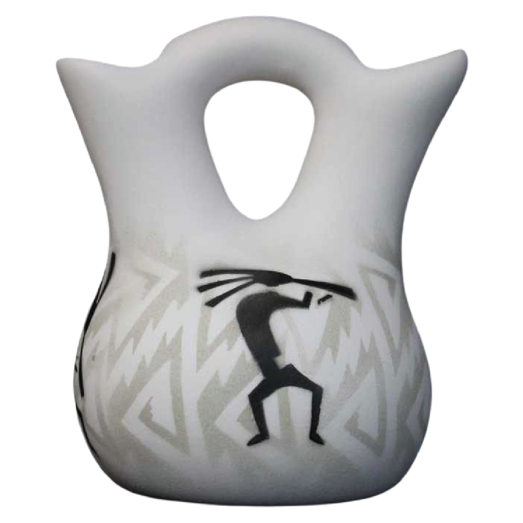 31023 Kokopelli Parade  4 1/2 x 5 1/2 Wedding Vase